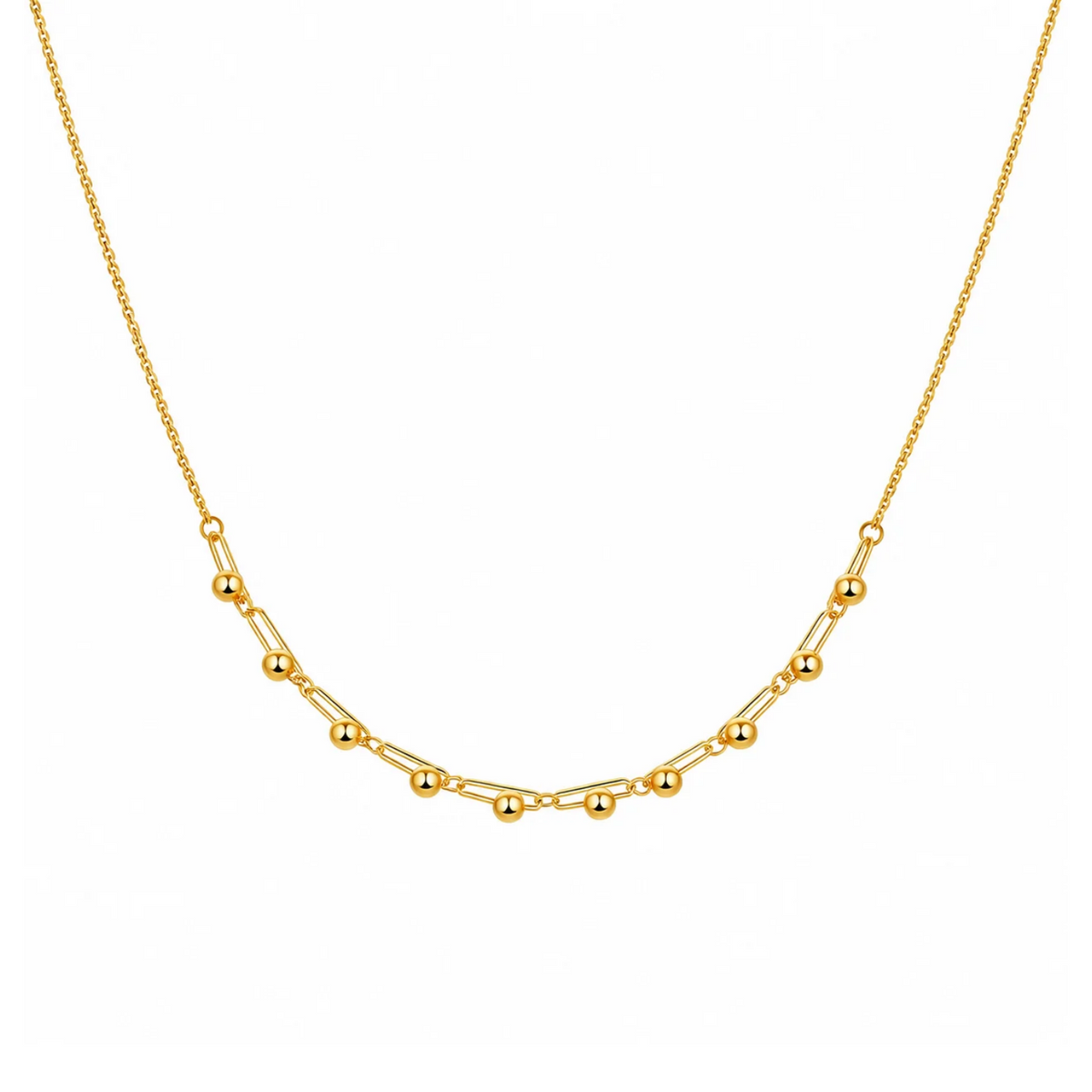 Clipper Sphere Necklace