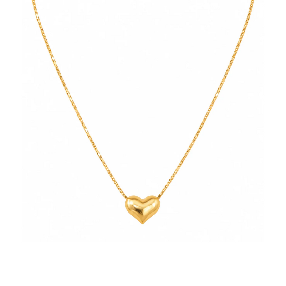 Midi Heart Braid Necklace
