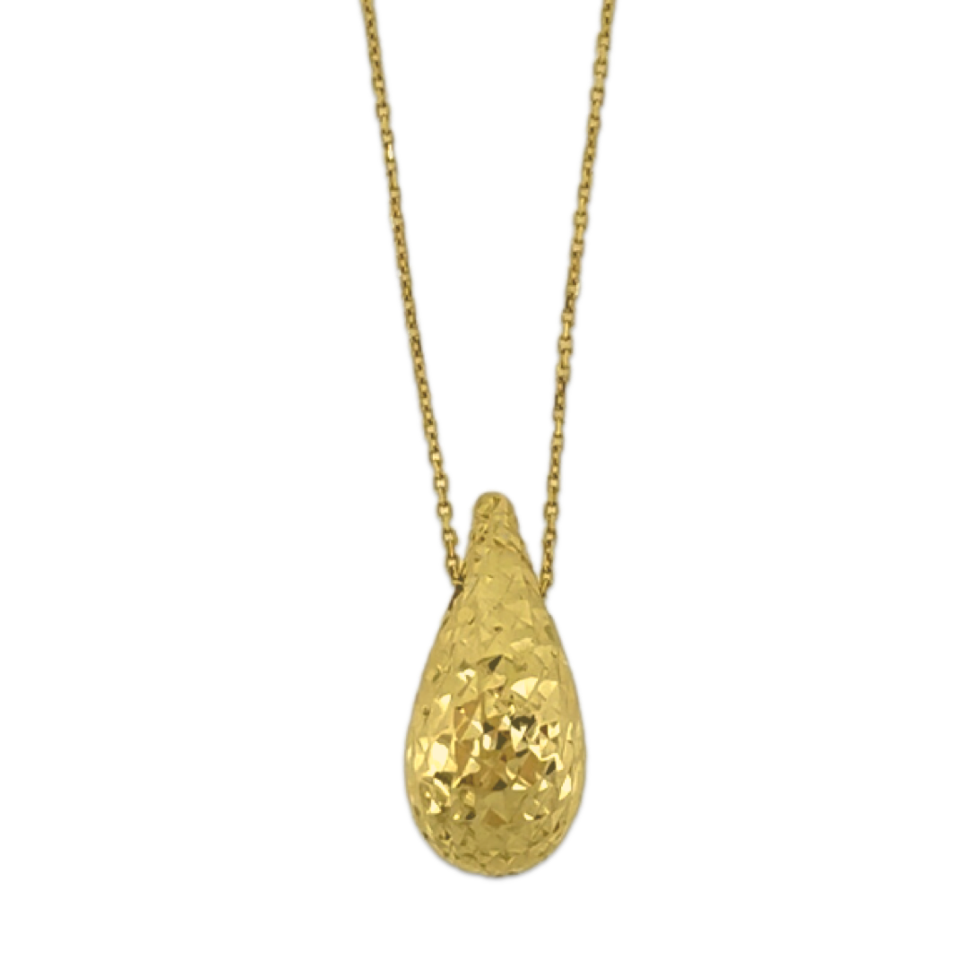 Abstract Drop Necklace