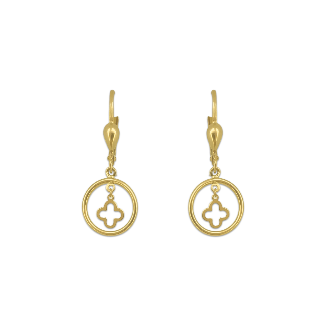 Clover Drop Earrings