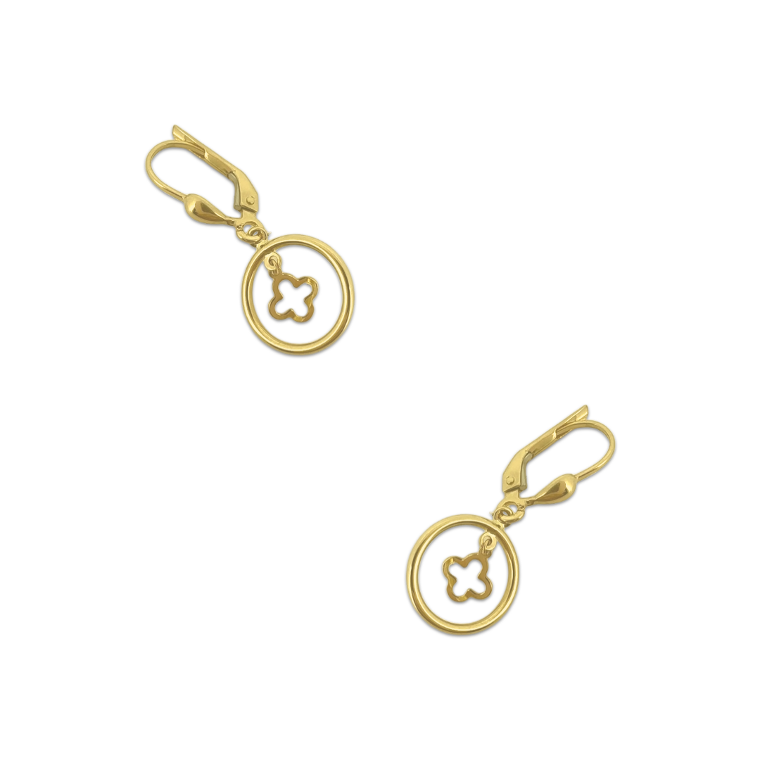 Clover Drop Earrings