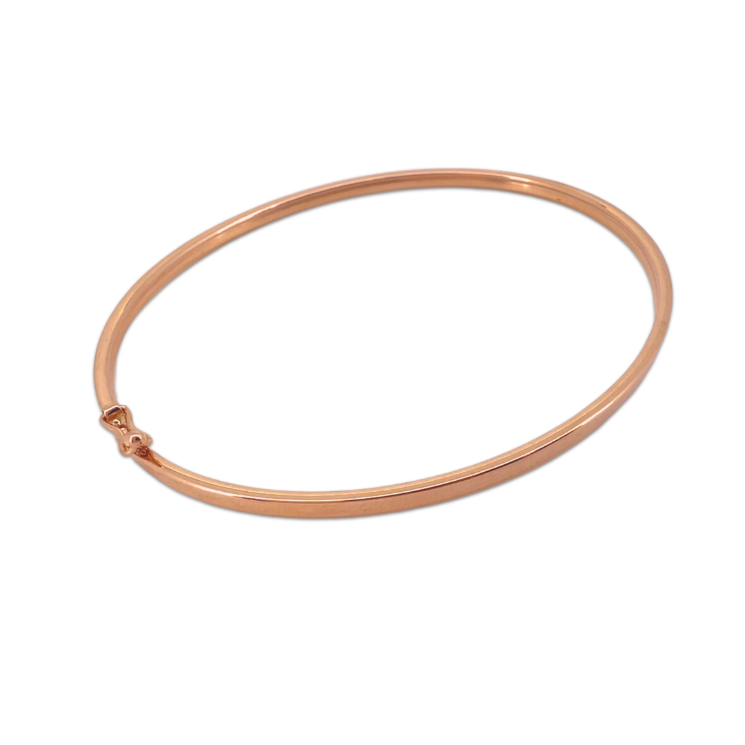Flat Bangle Bracelet