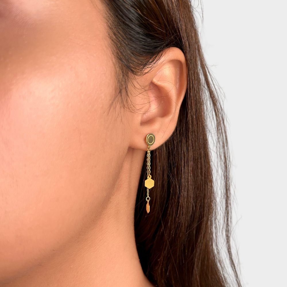 Latest chain earrings design discount