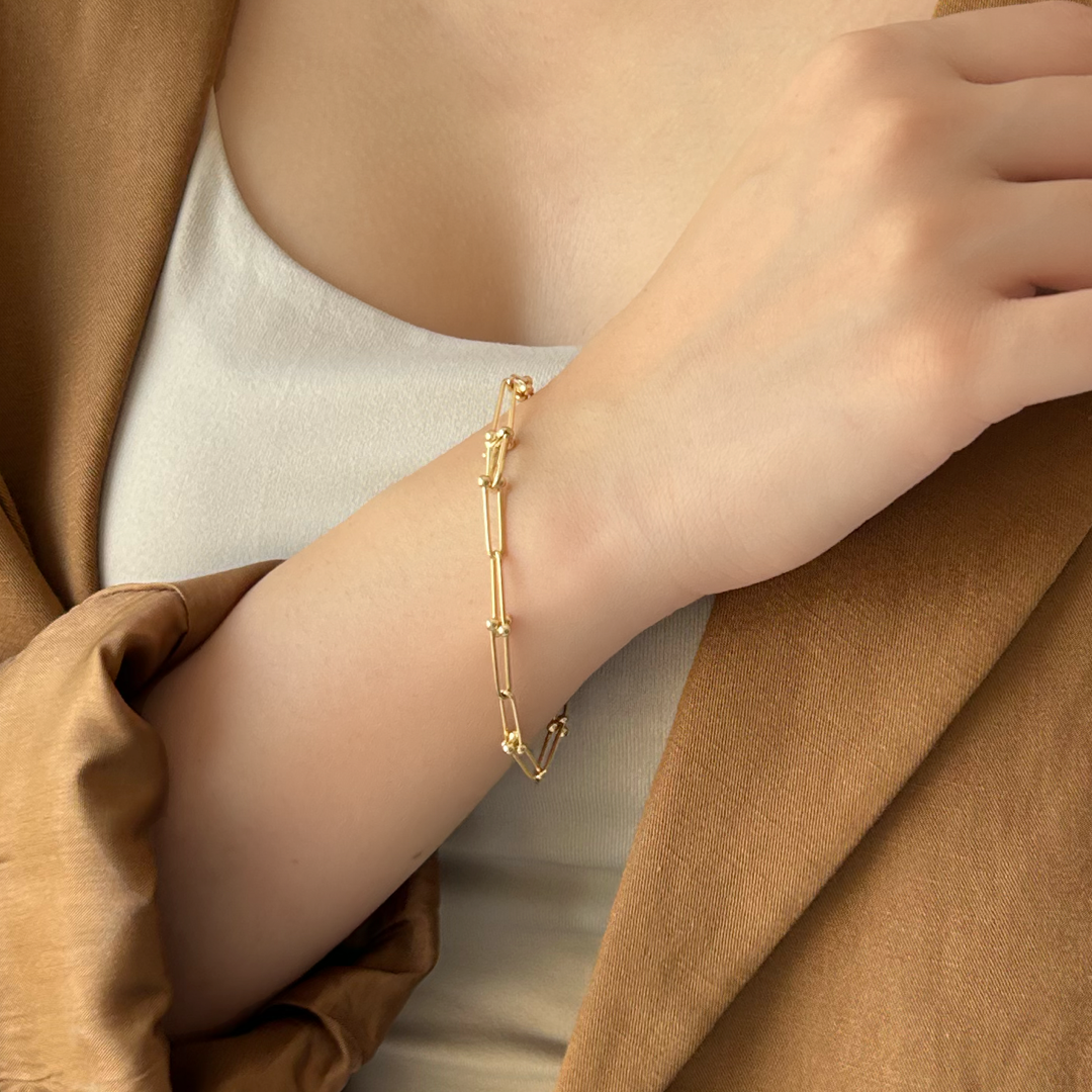 Gold Clipper Bracelet