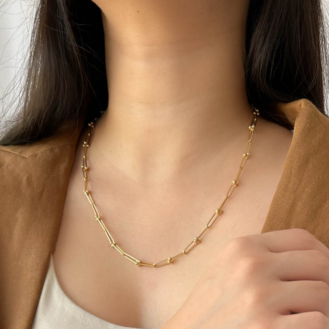 Gold Clipper Chain