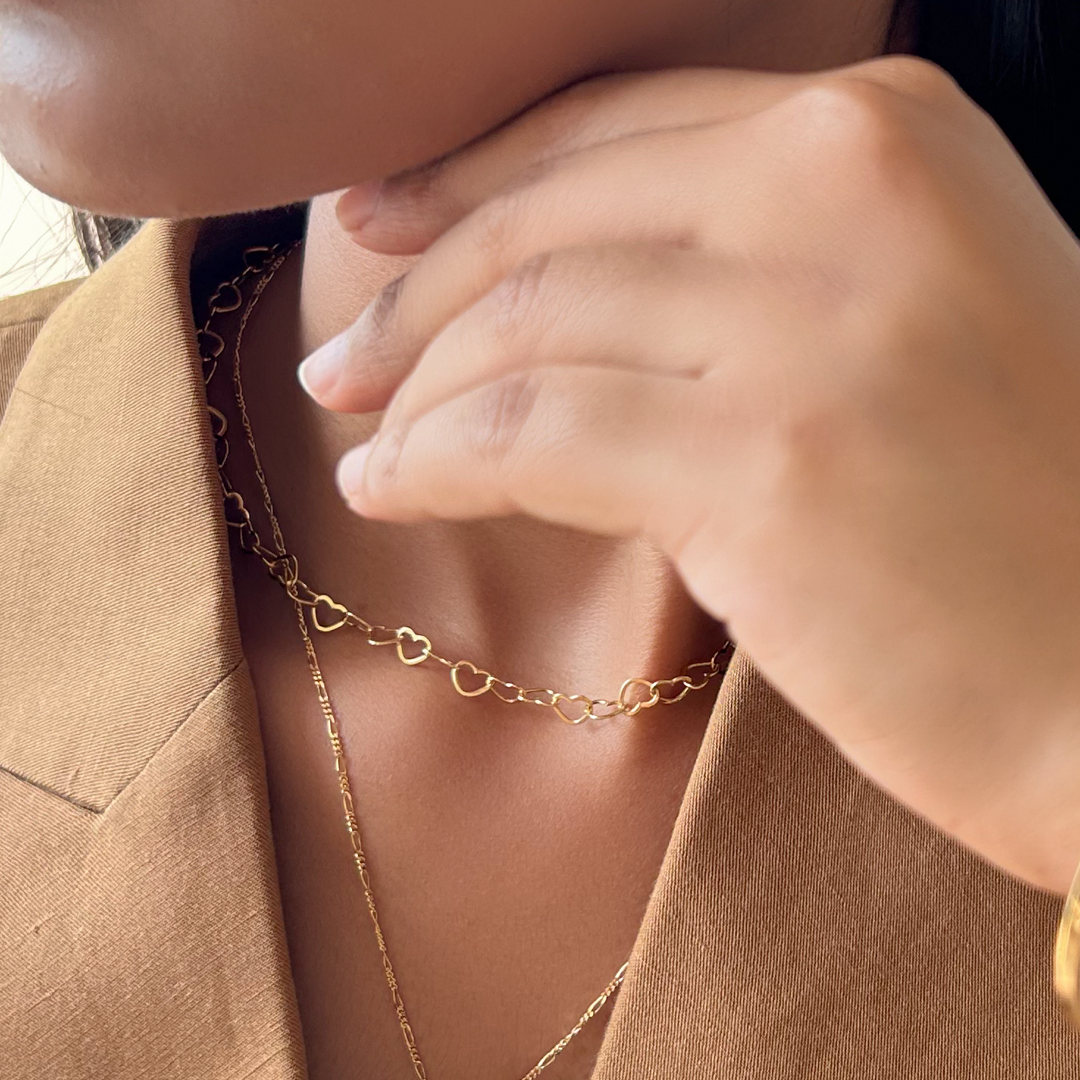 Heart Link Chain