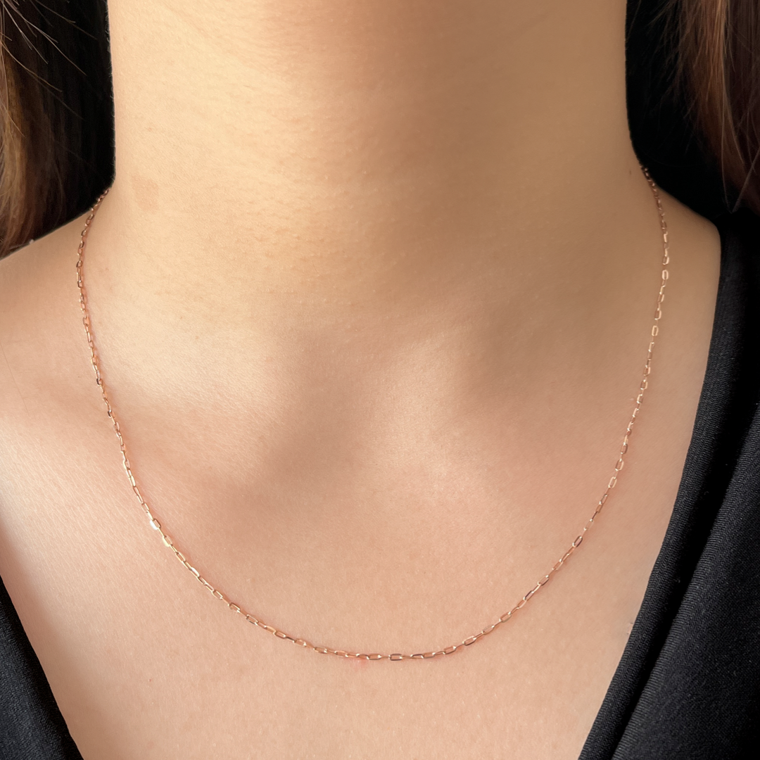 14k Link Chain | Rose