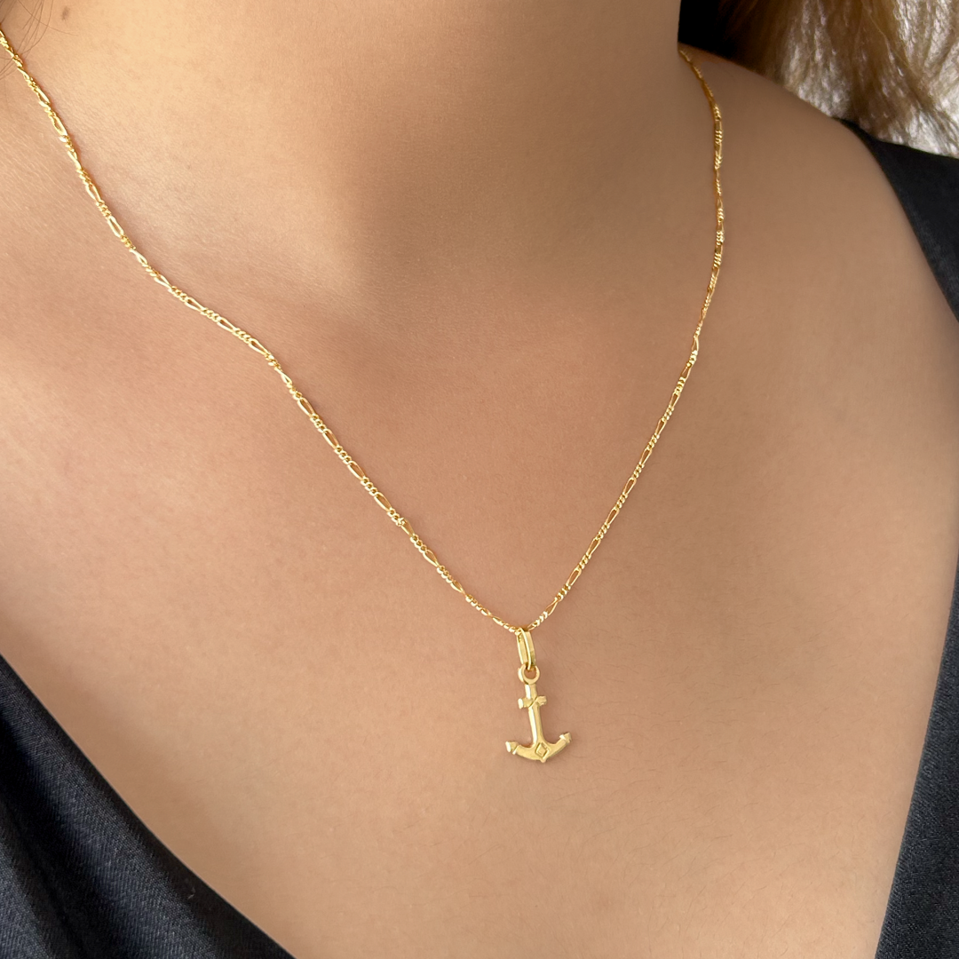 Small anchor pendant discount