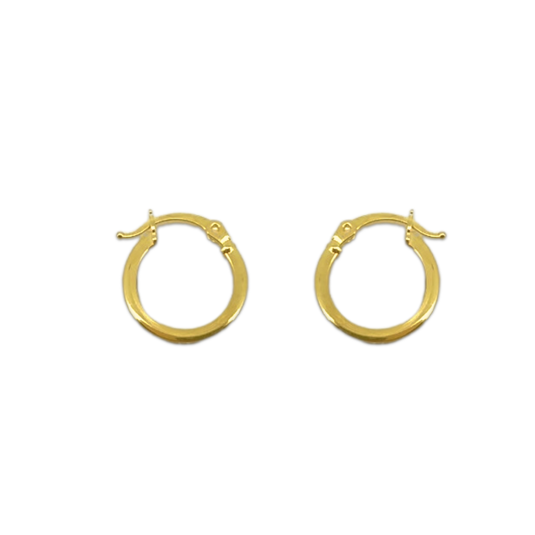 Mini Sleek Meander Hoops