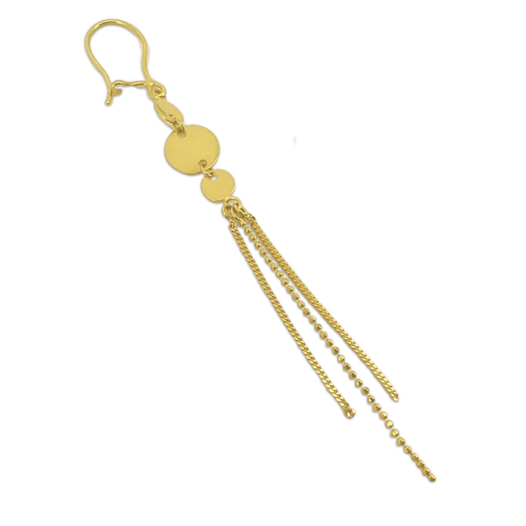 Multi Circle Drop Earrings