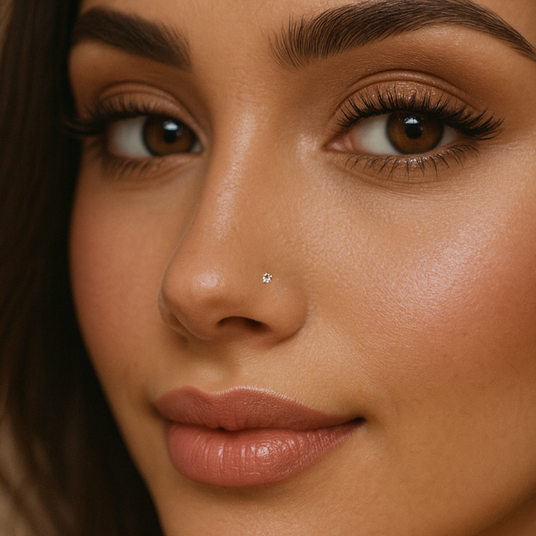 Nose Pin 1.5mm (Curved)