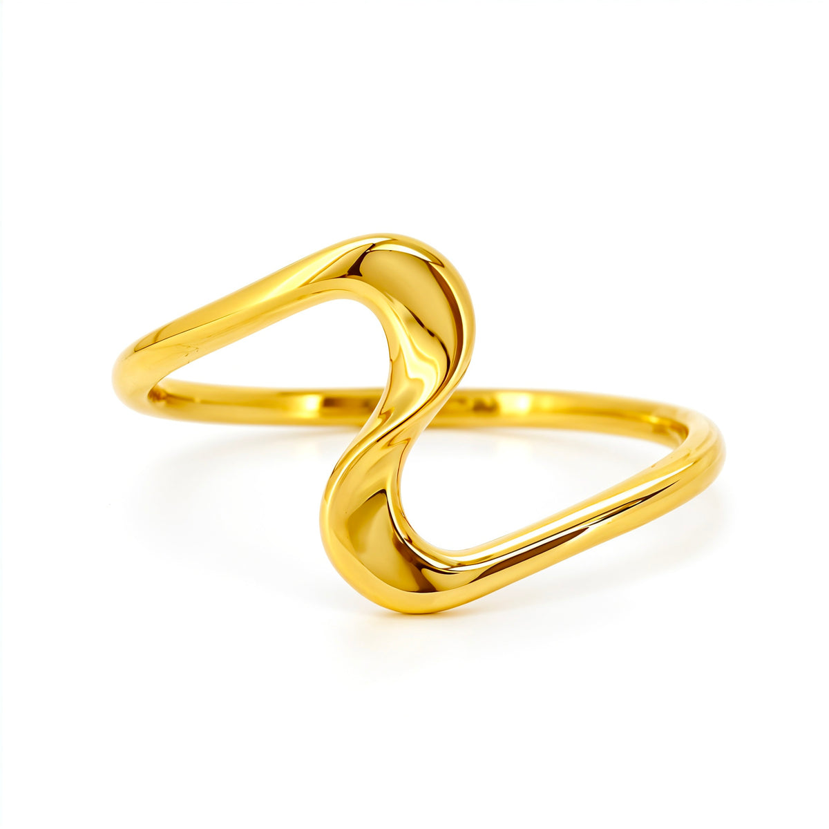 Sleek Wave Ring | 9k | Size 11