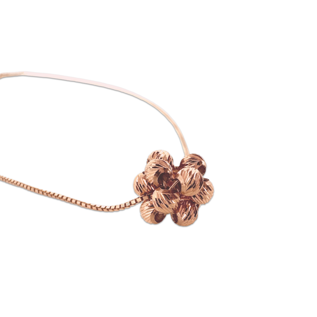 Rose Cluster Necklace