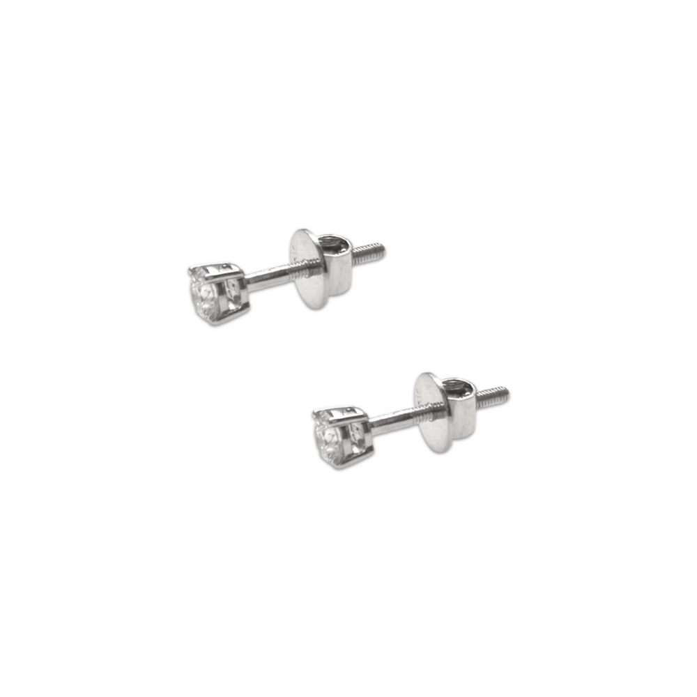 0.4ct Round Studs