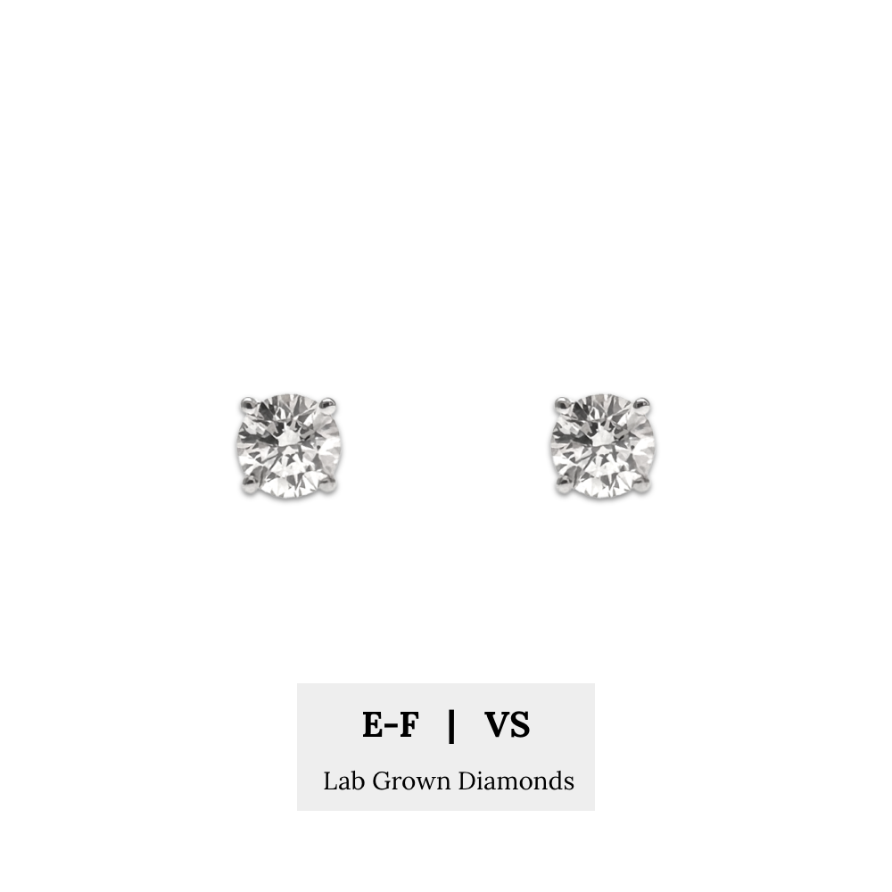 0.4ct Round Studs