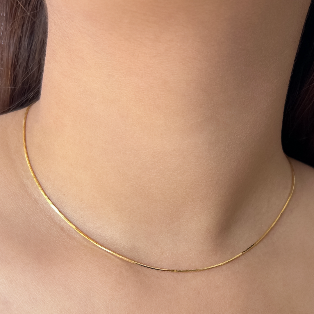 Gold Box Snake Chain