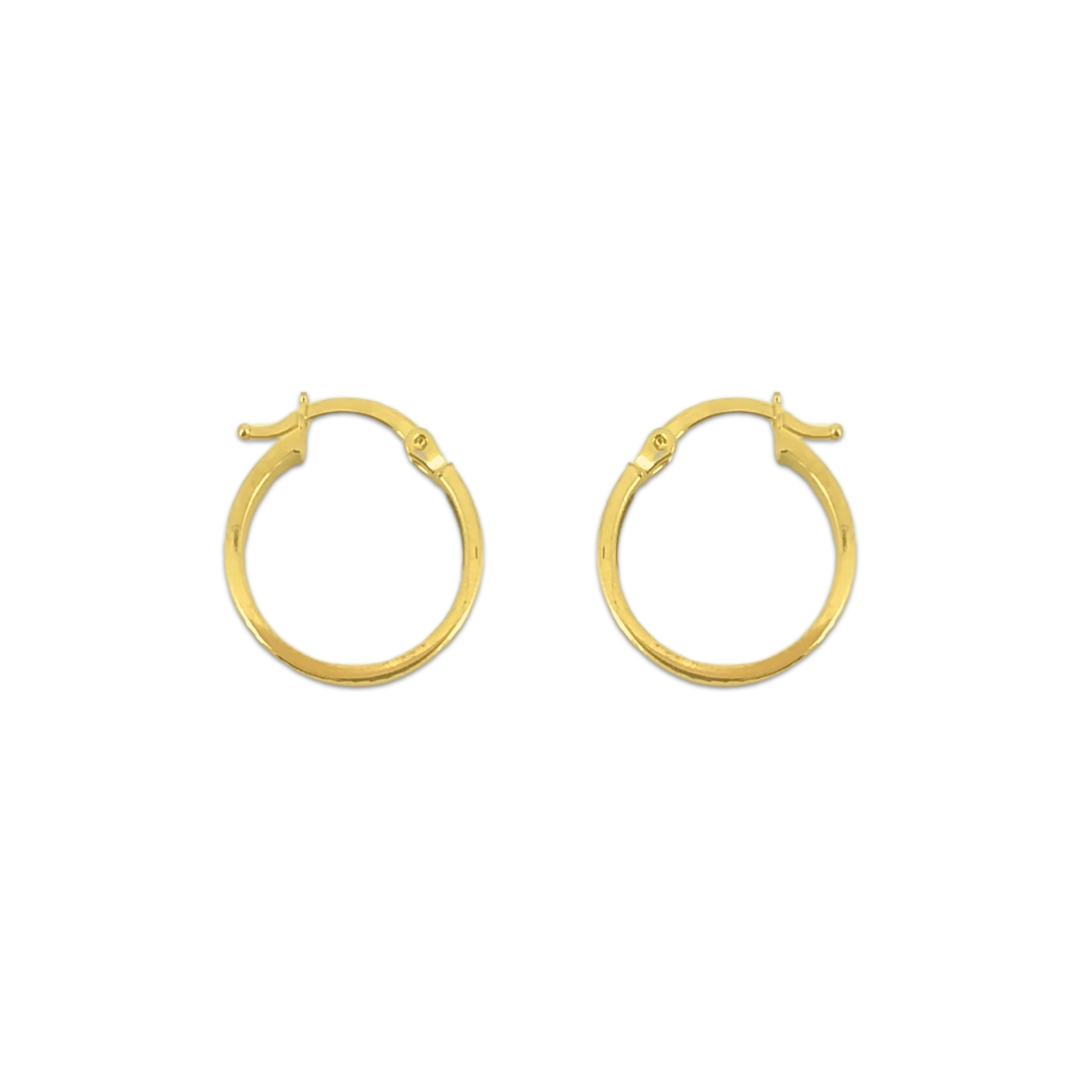 Sparkle Textured Hoops