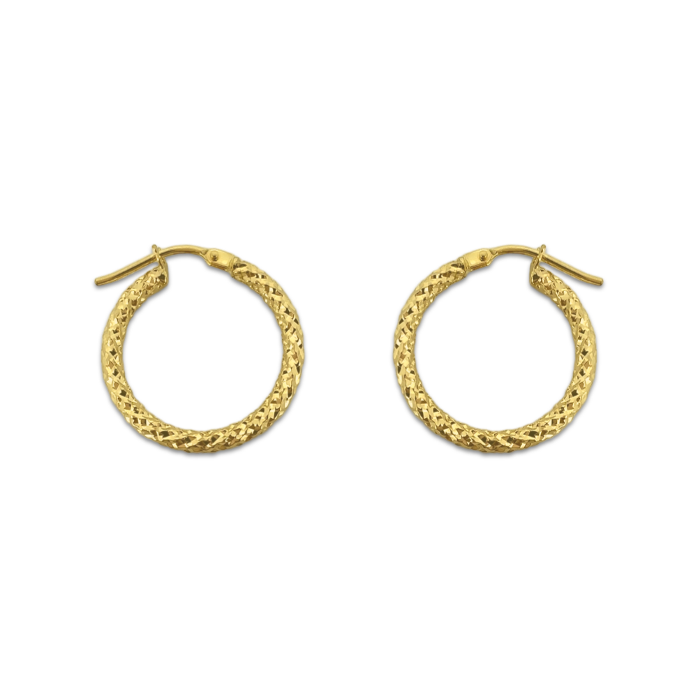 Sparkling Abstract Hoops