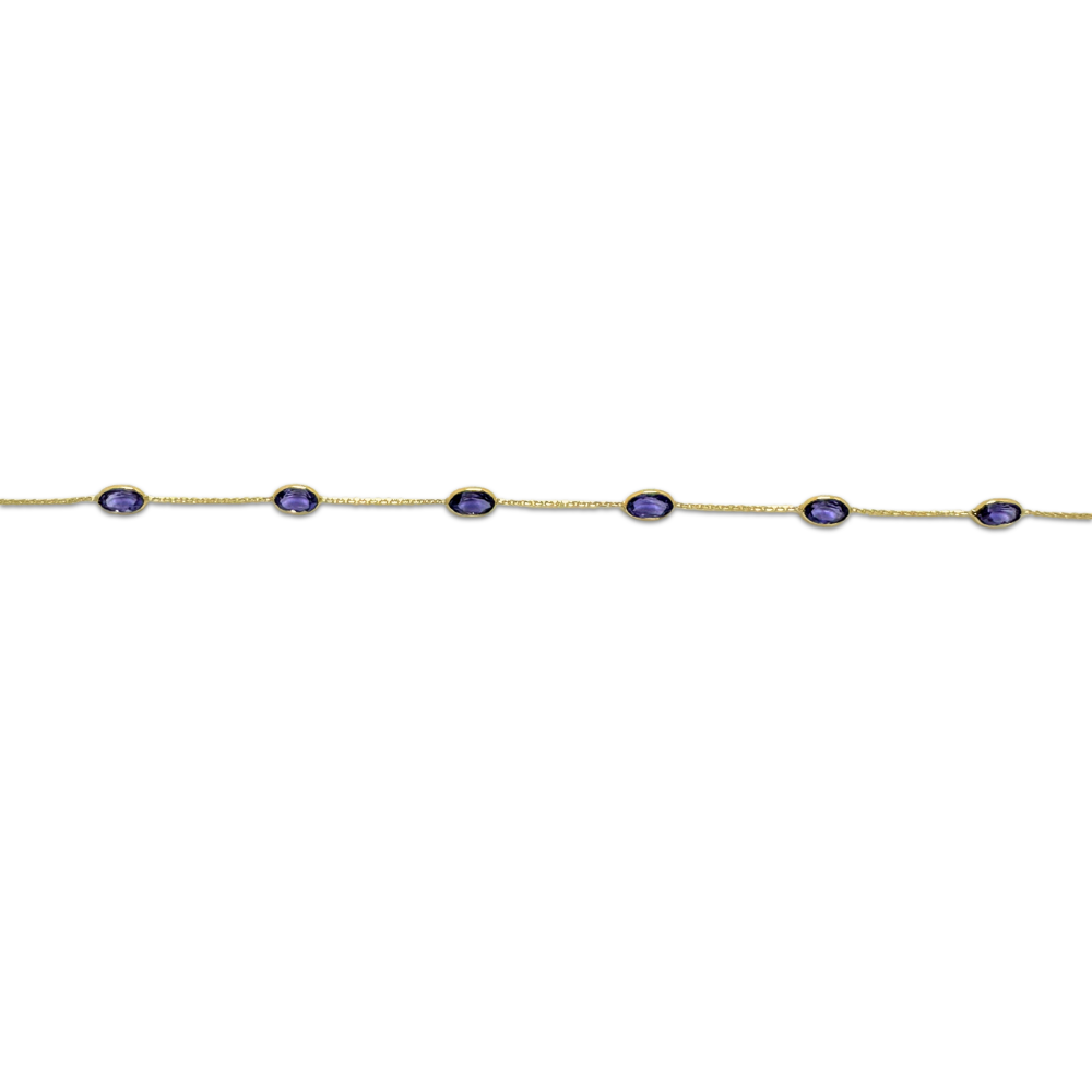 Tanzanite Oval Bracelet