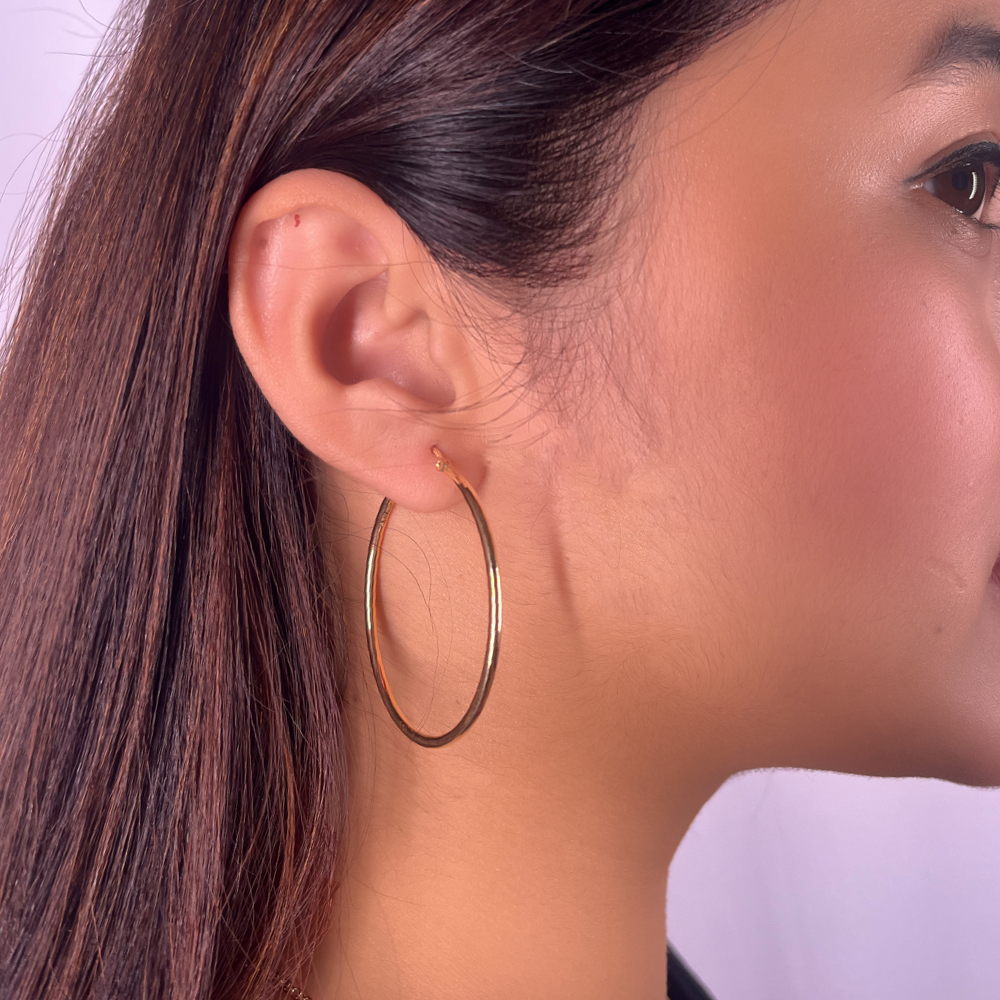 Large Classic Hoops