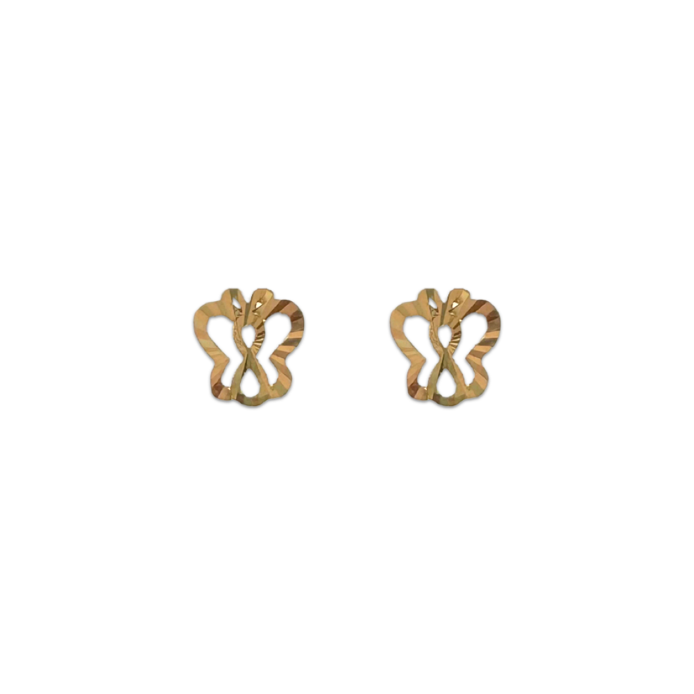 Infinity Butterfly Studs