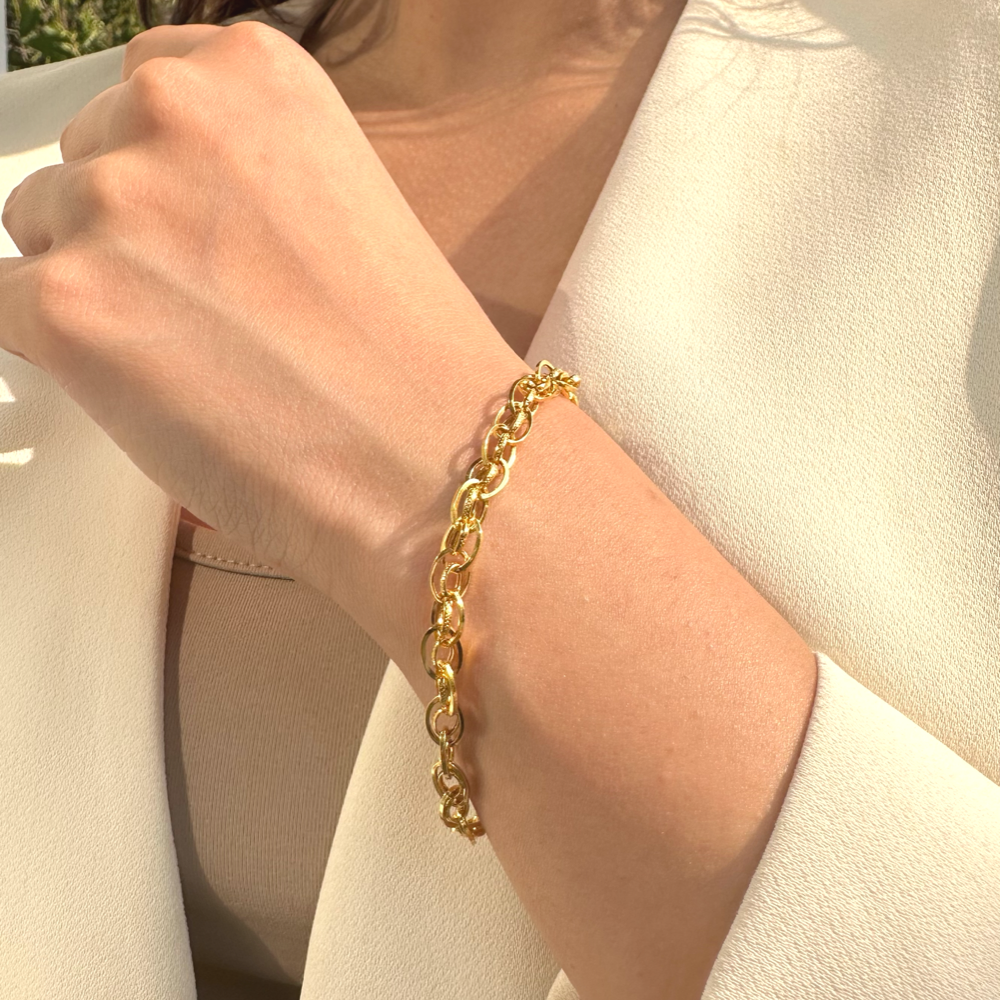 Cluster Link Bracelet