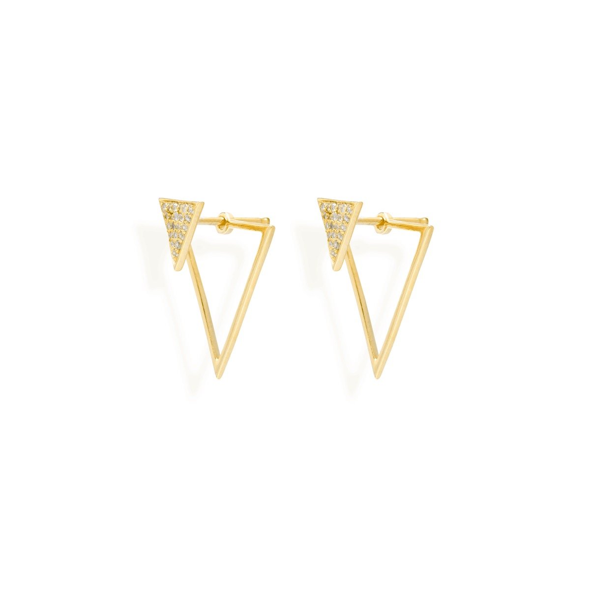 Delta Ear Jacket Earrings Starklejewels