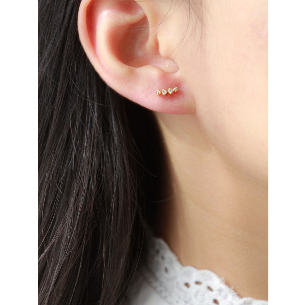 Quad Diamond Studs - Starkle