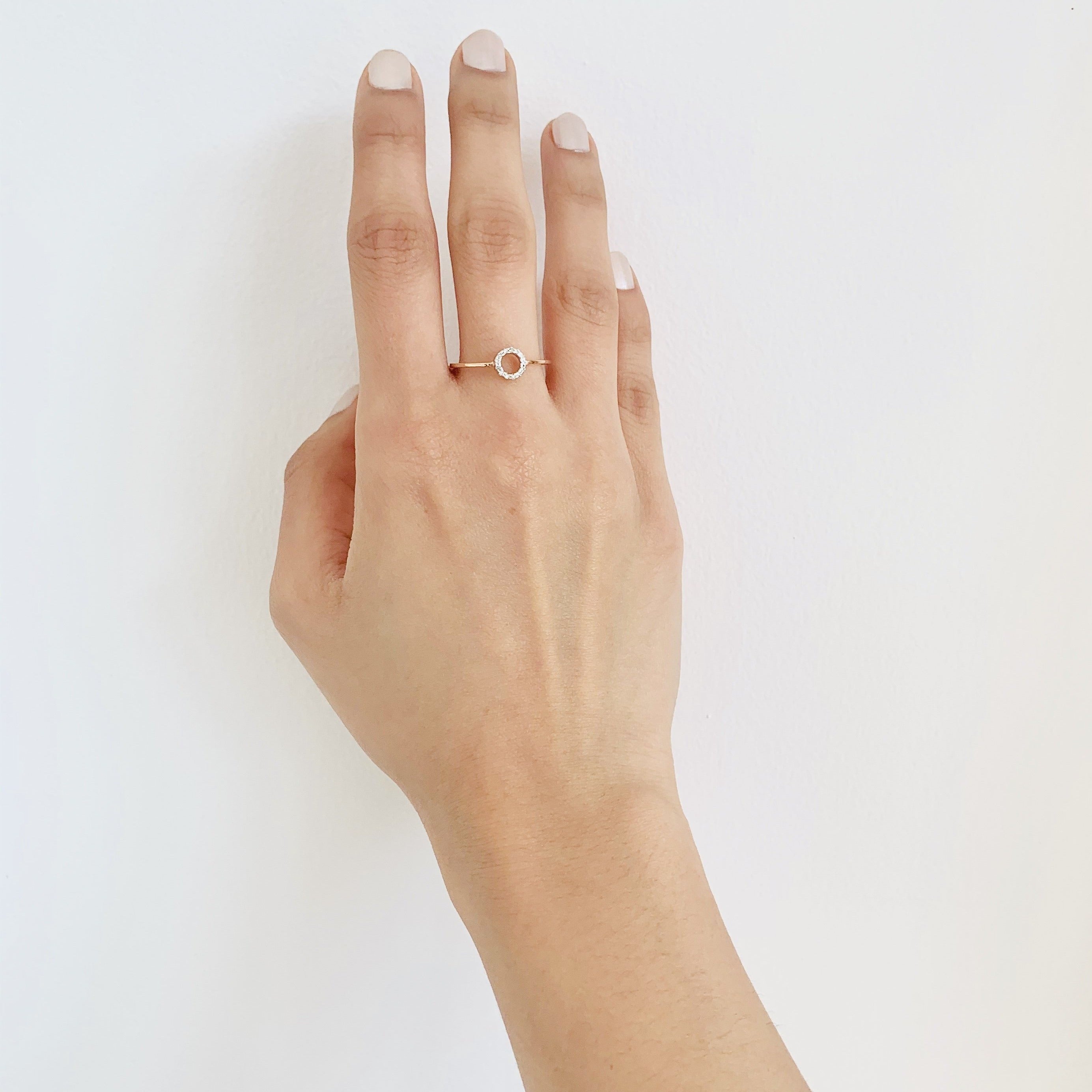 Diamond Halo Ring - Starkle