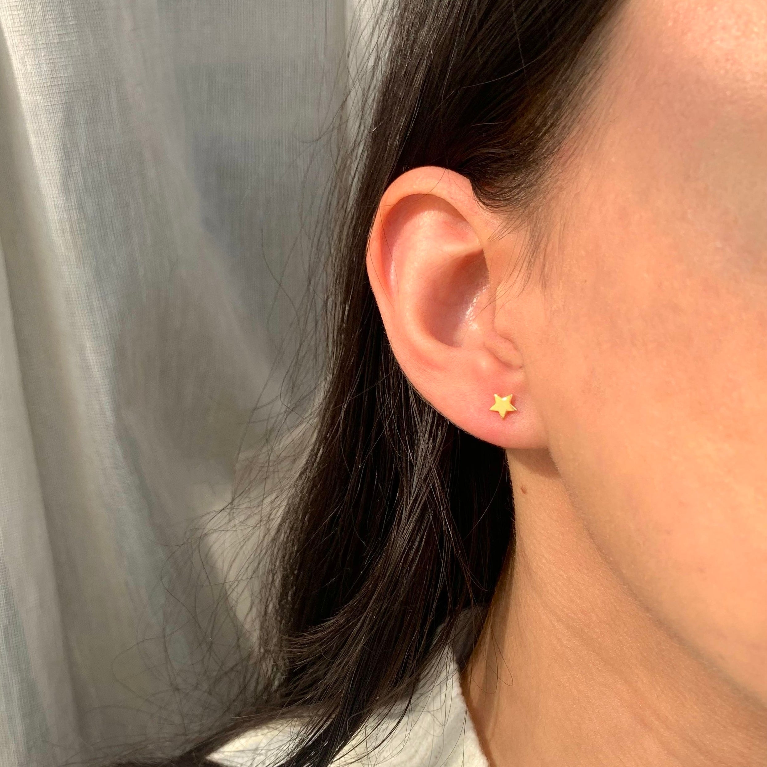 Moon & Star Studs