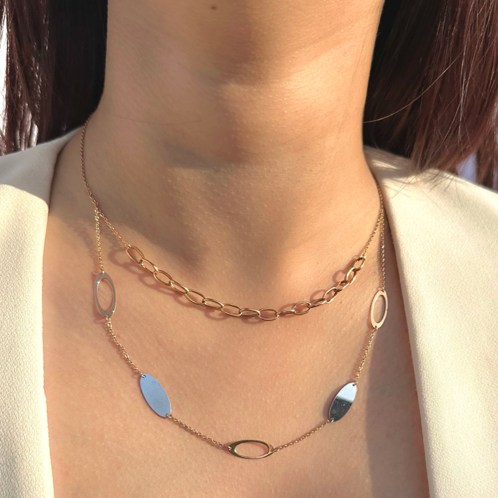 Layered Link Chain