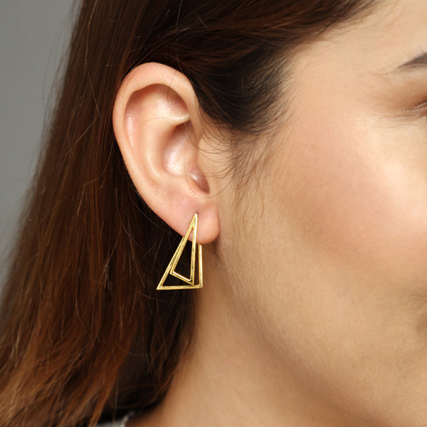 gold earrings for women