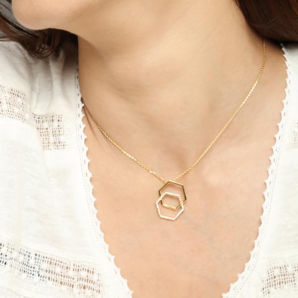 Di-Hexa Necklace Necklace Starklejewels