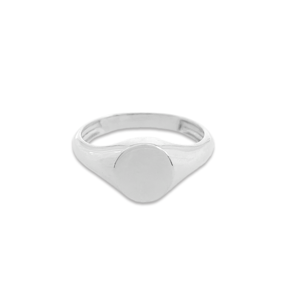 Bold Signet Ring | Engraveable