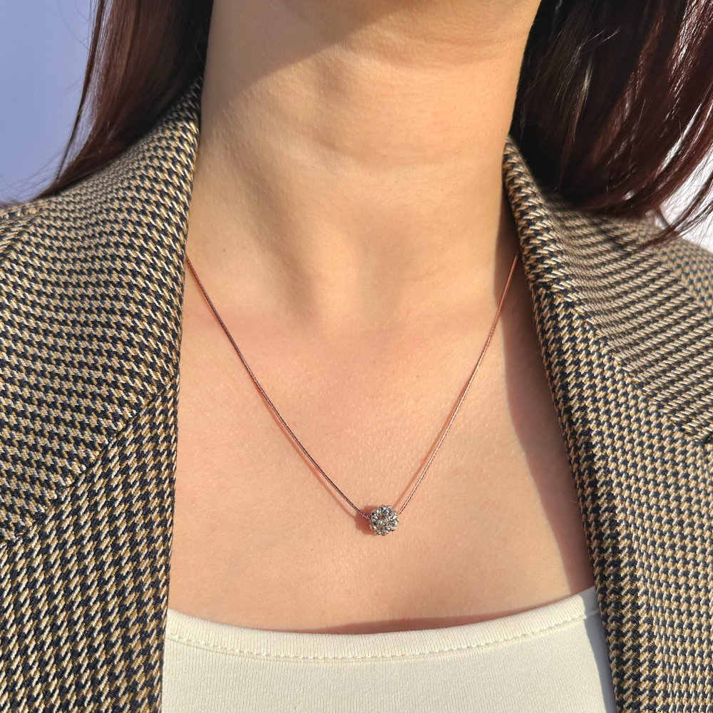 Mini Cluster Bead Necklace