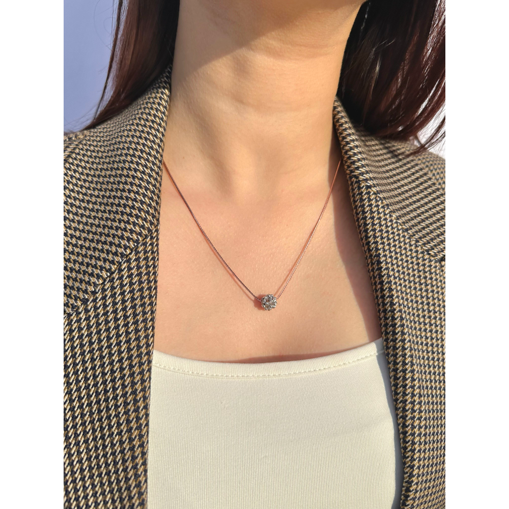 Mini Cluster Bead Necklace