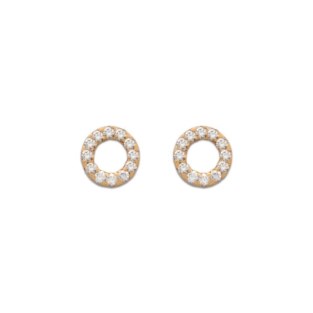 Diamond Halo Studs