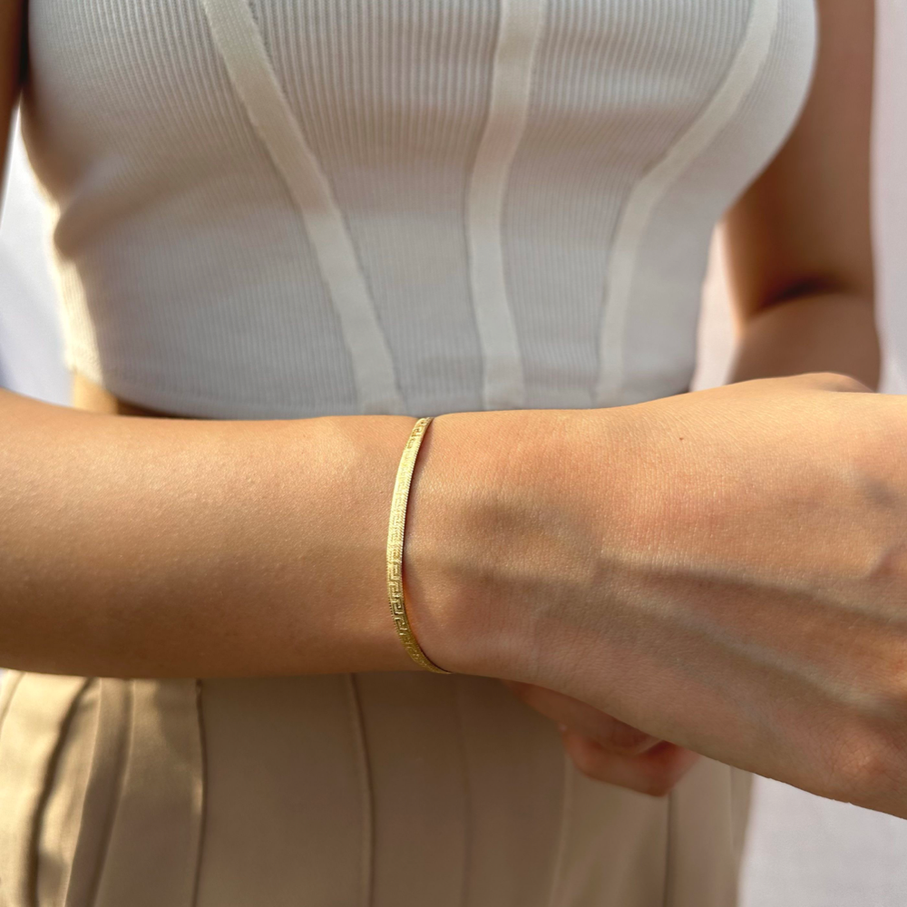 Meander Snake Bracelet