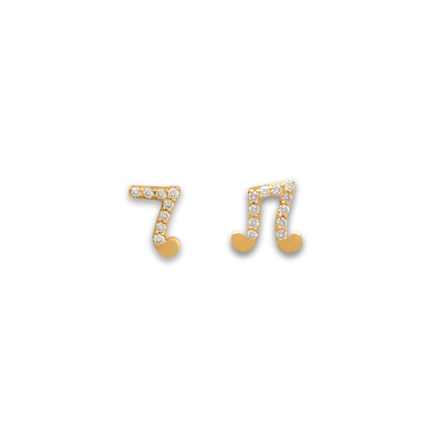 Music Note Studs - Starkle