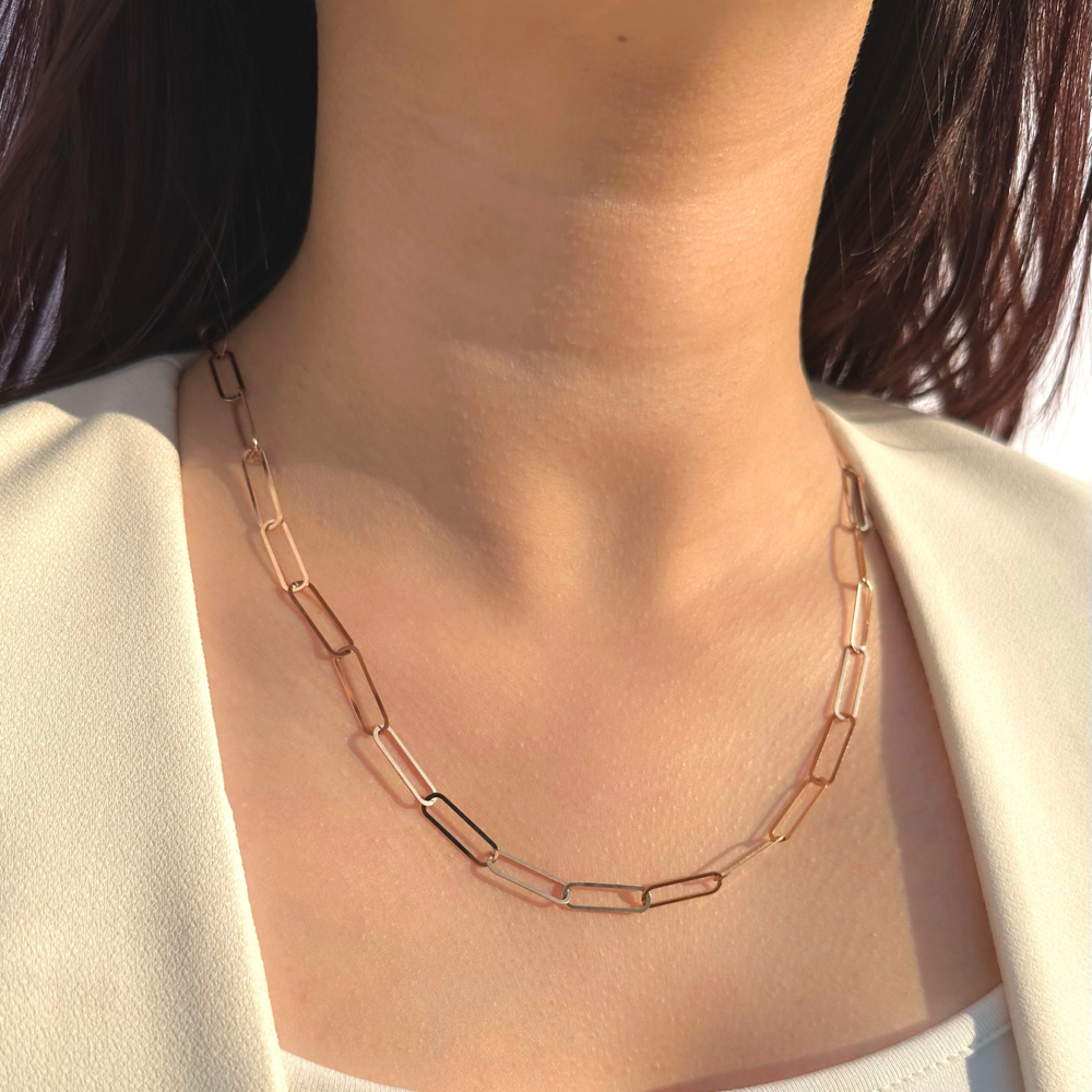Paper Clip Chain Rose