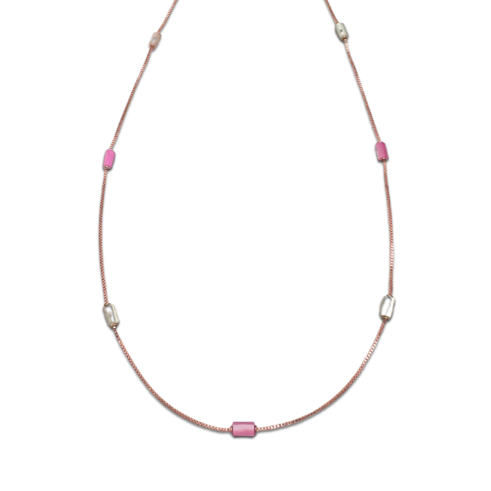 Pink Bead Necklace