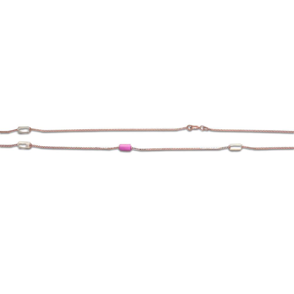 Pink Bead Necklace