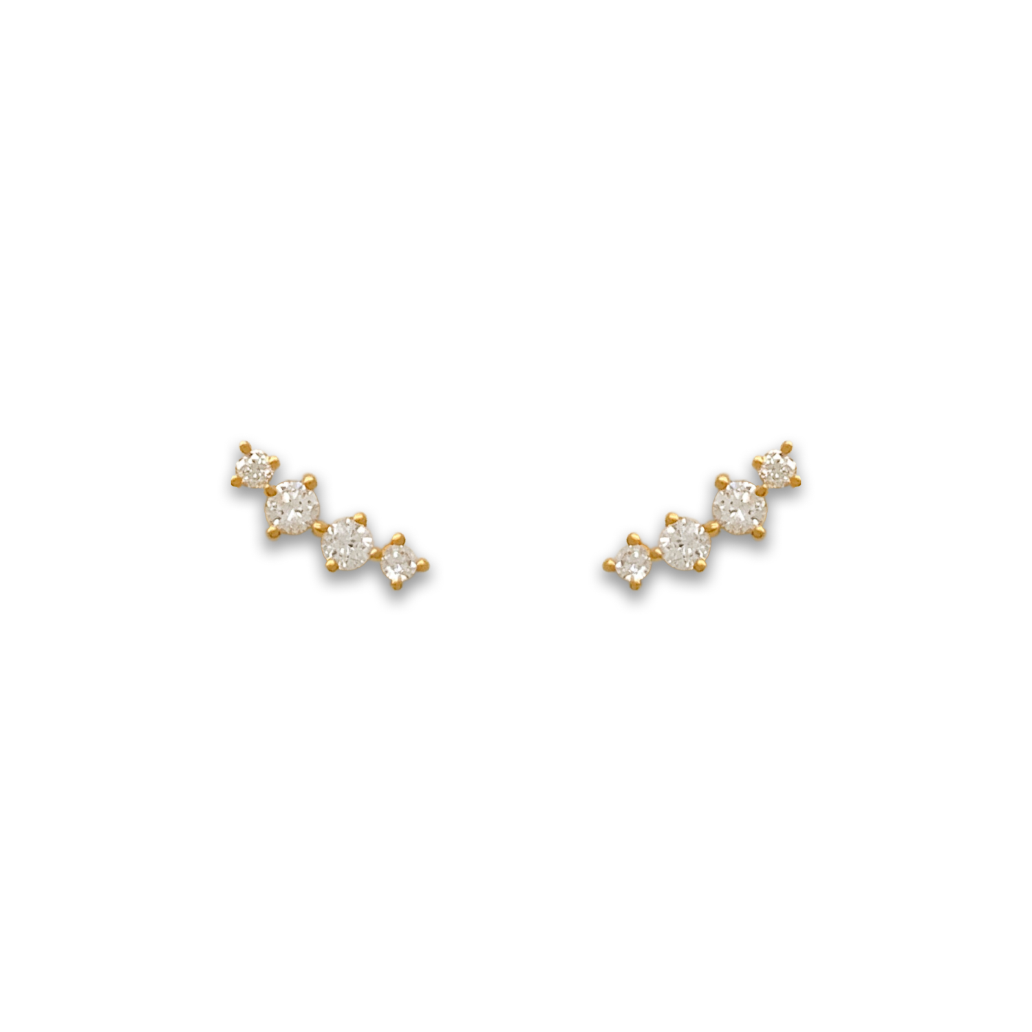 Quad Diamond Studs - Starkle