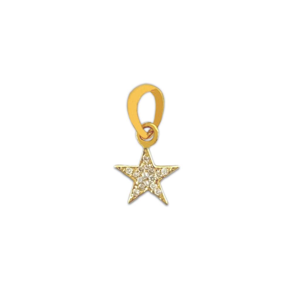 Studded Star Pendant