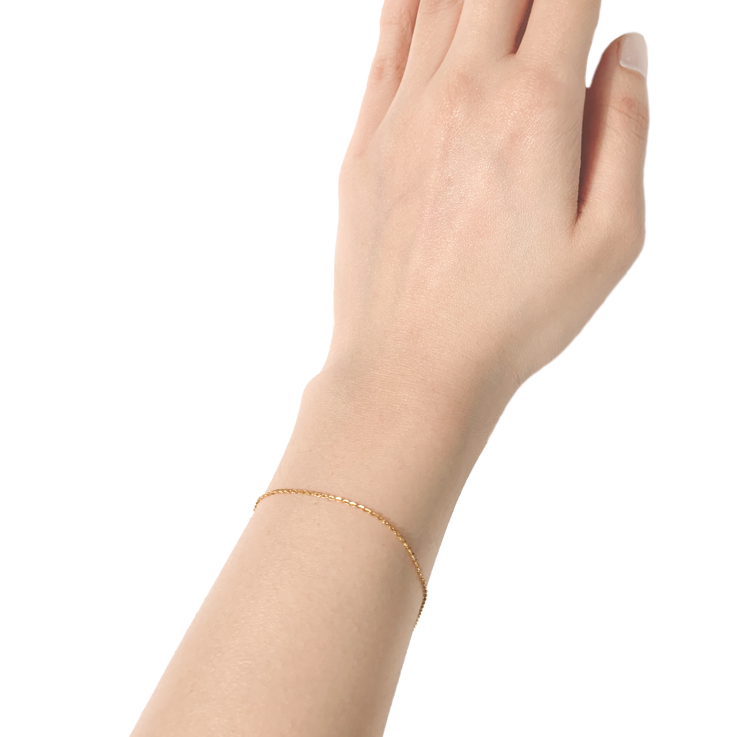 Buy Minimal Chain Bracelet Made with BIS Hallmarked Gold Starkle