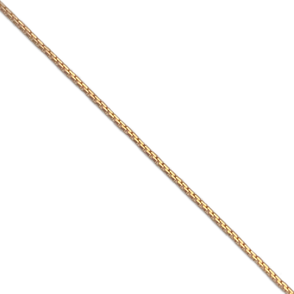 Thin Box Chain | Yellow