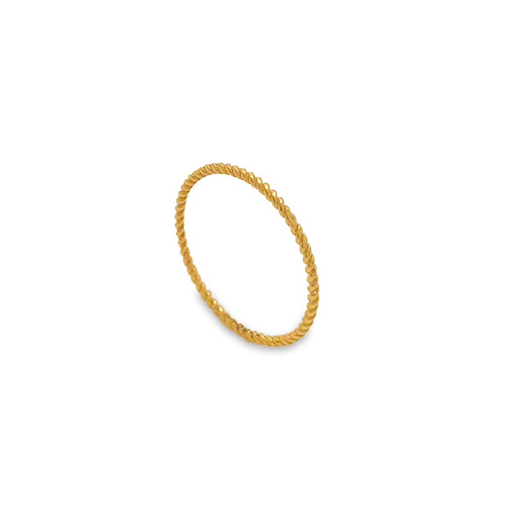 twisty ring, gold twisty ring, gold ring for women, fine jewellery