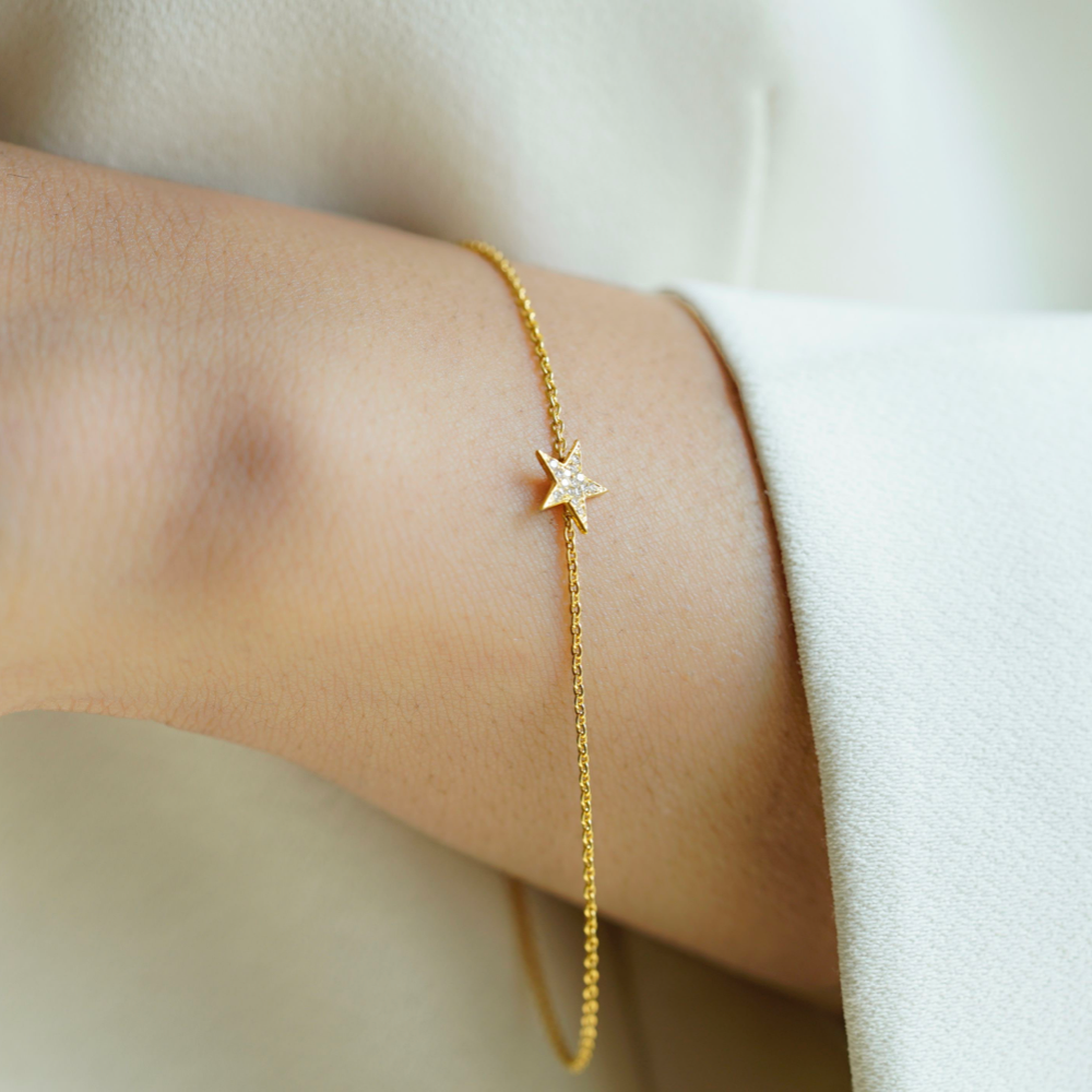 Studded Star Bracelet