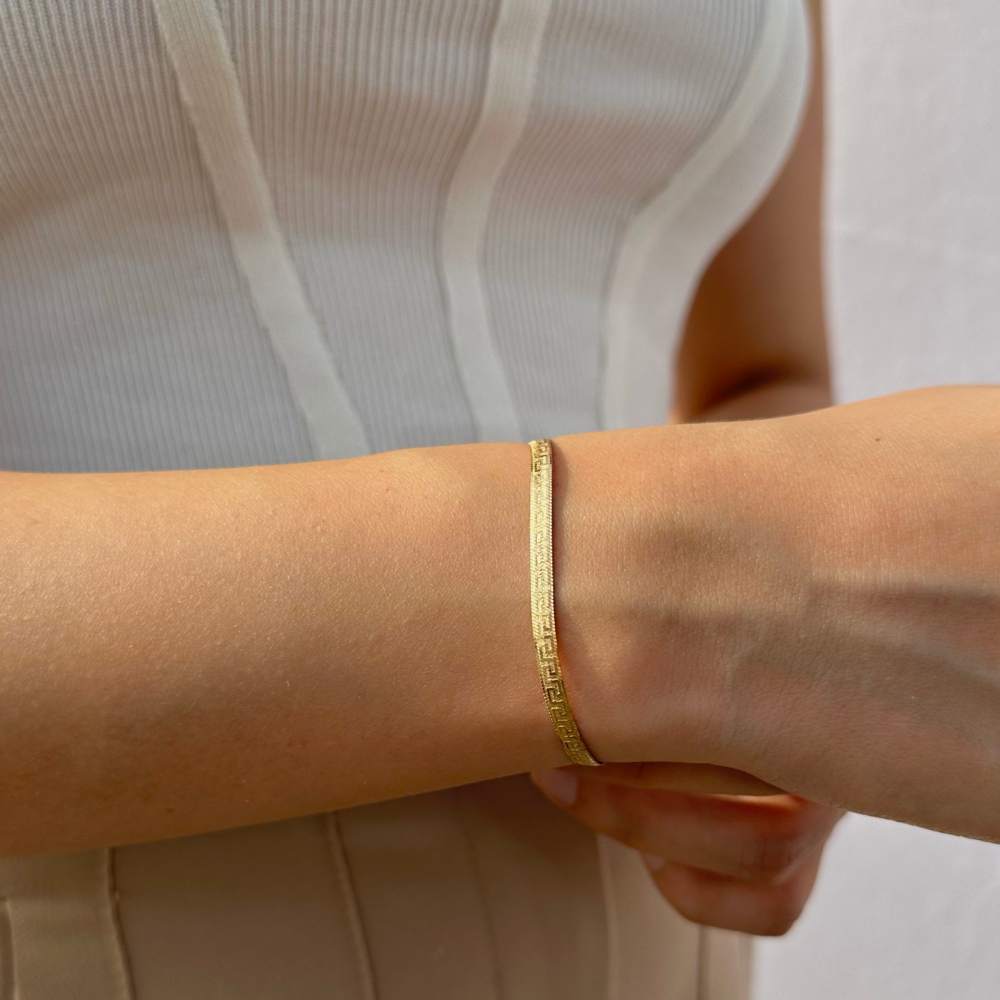 Meander Snake Bracelet
