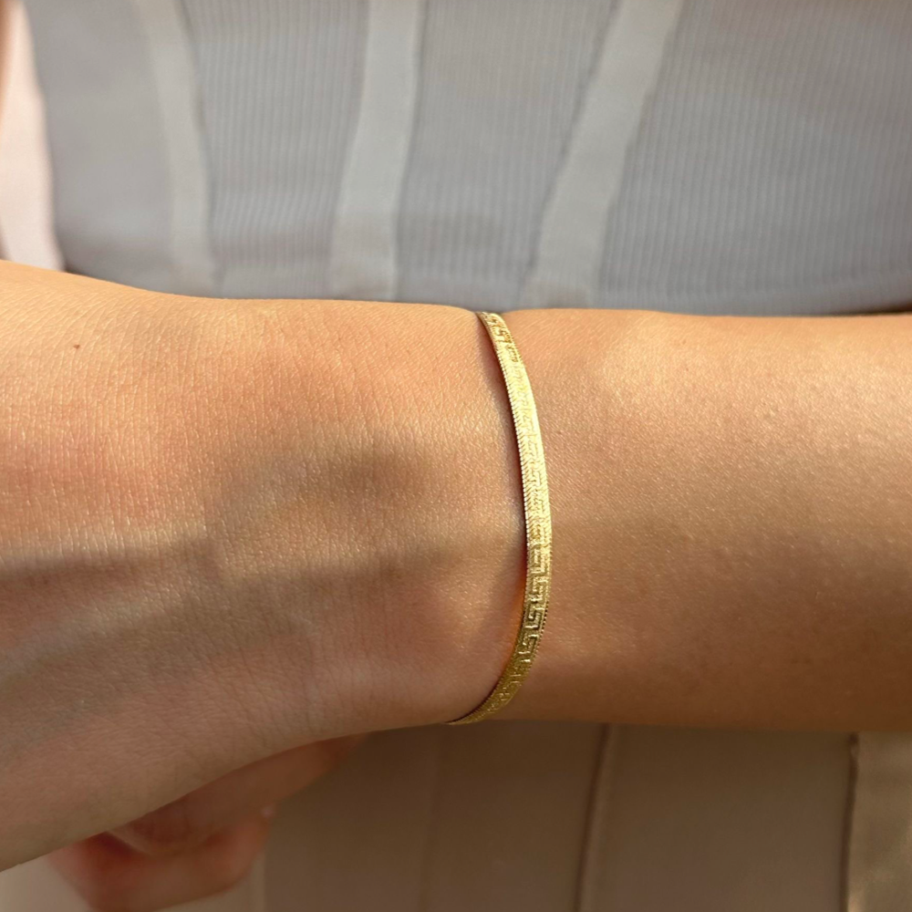 Meander Snake Bracelet